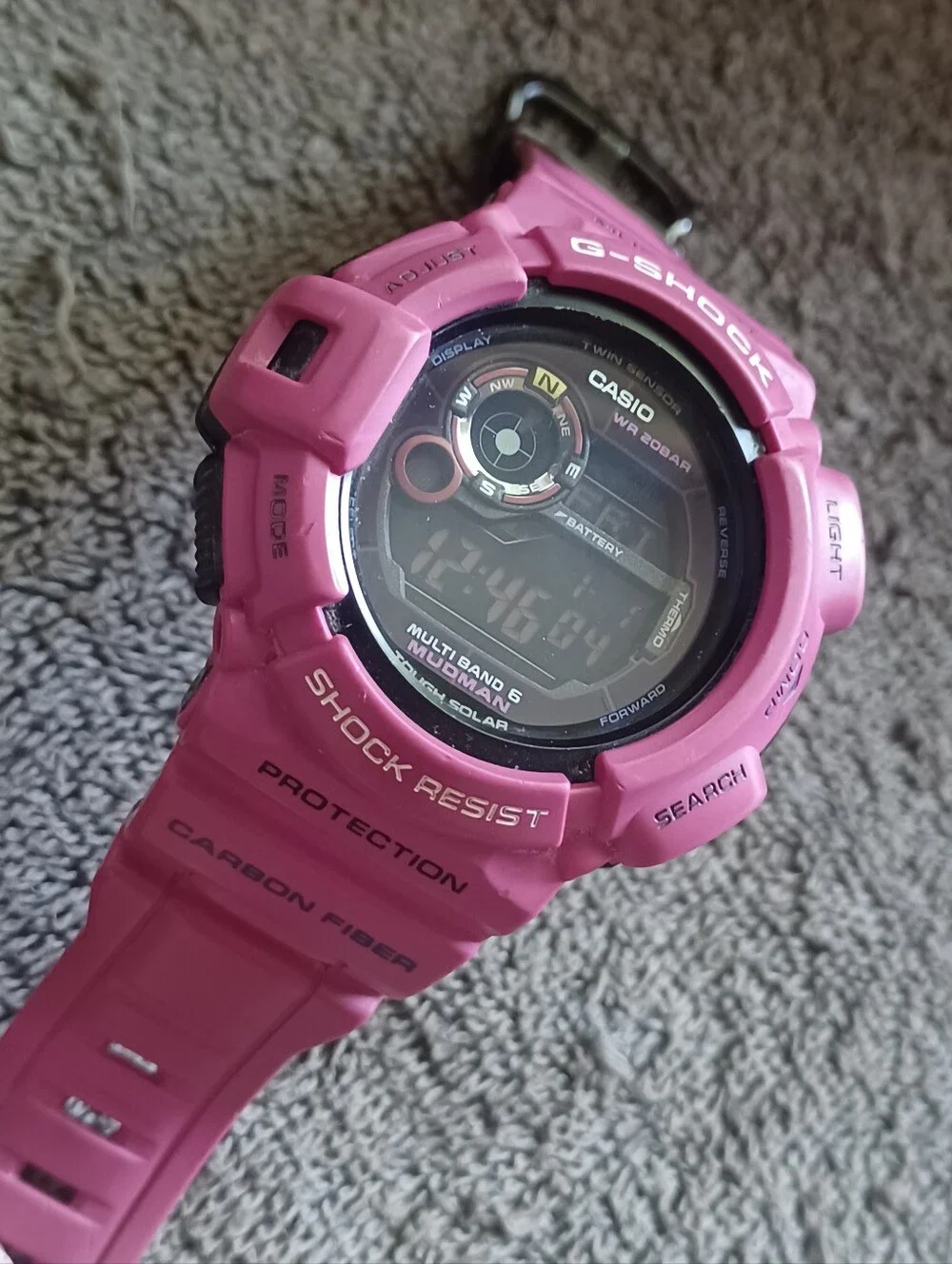 Casio G-Shock Mudman GW-9300SR-4 # Sunrise Purple